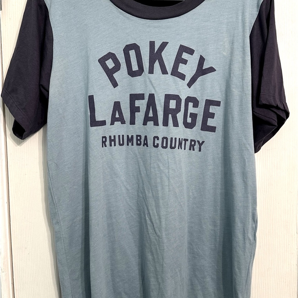 Blue and Black Unisex Shirt